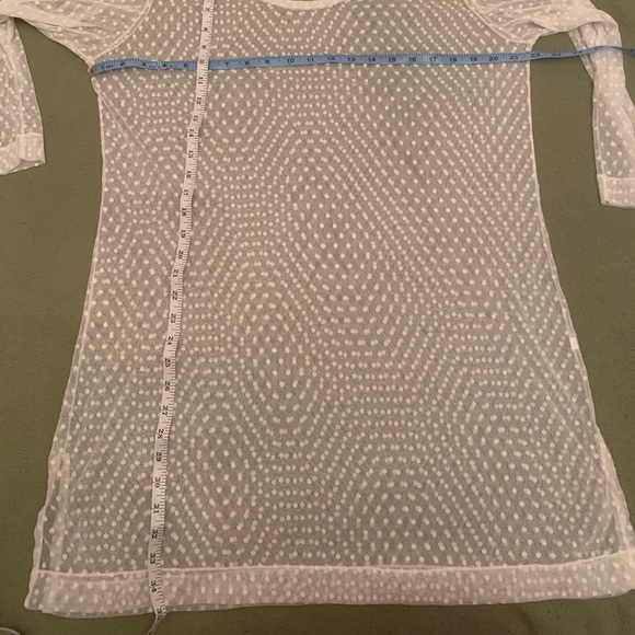 Island Passage sheer polka dot swimsuit coverup - Picture 7 of 10